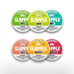 Chicle Con Nicotina Slapple 2mg Con 40 Unidades Masticable